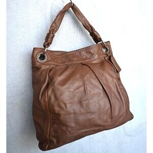 COACH Parker Hippie 13411 Brown Medium Hobo Shoulder Bag